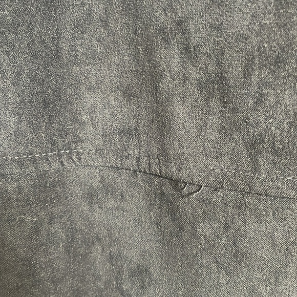 Jane Ashley button up leopard collar shirt size medium - Picture 4 of 5